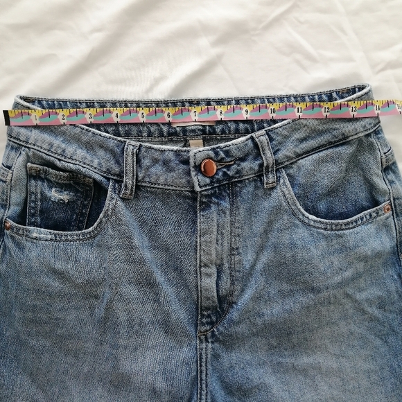 DL1961 Hepburn High Rise Wide Leg Cropped Jeans in Humboldt 27 - Picture 14 of 16